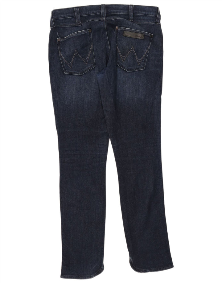 Blugi Slim Stokes Wrangler pentru femei W30 L32 bumbac bleumarin