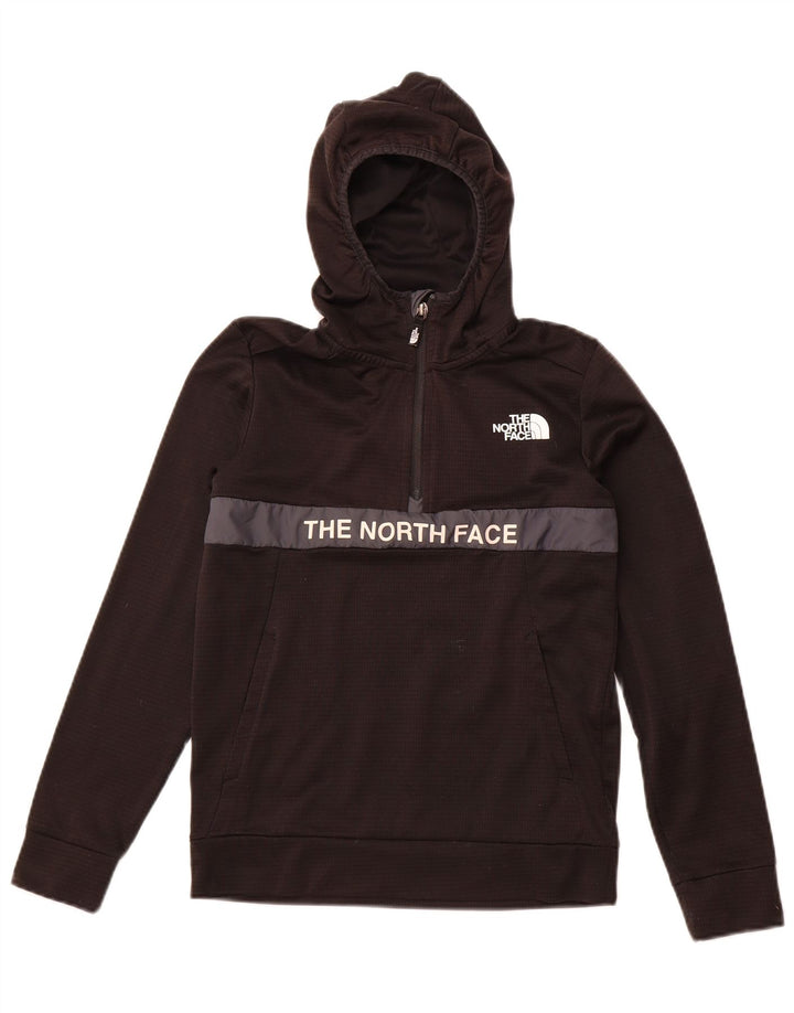 Pulover cu glugă grafic THE NORTH FACE pentru băieți 14-15 ani XL negru