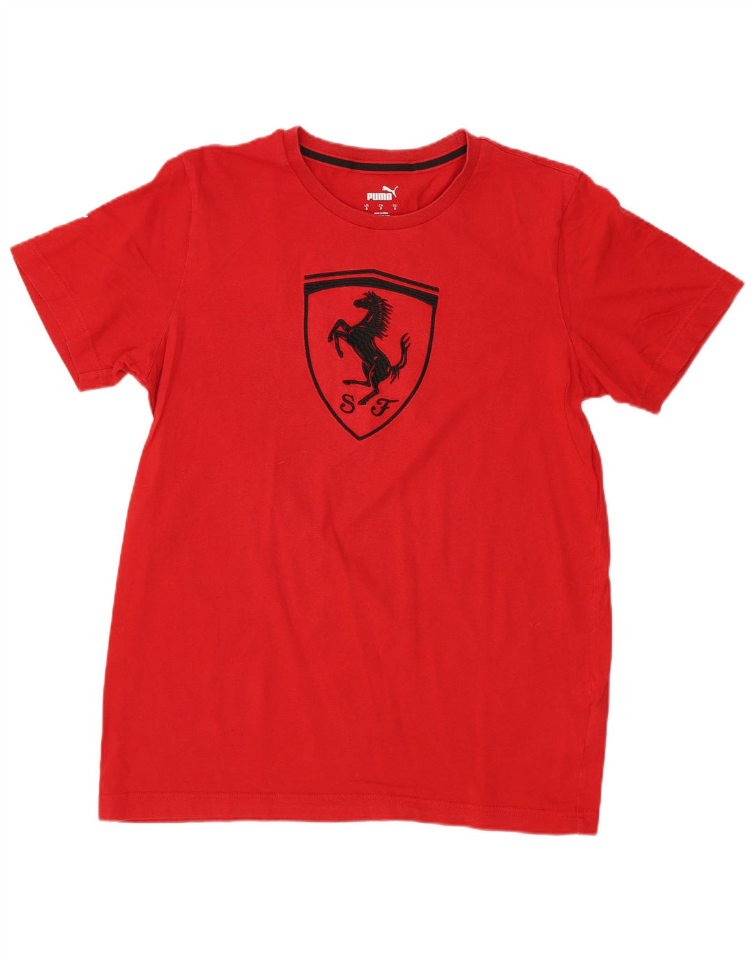 Tricou grafic PUMA Ferrari pentru bărbați Top mic roșu