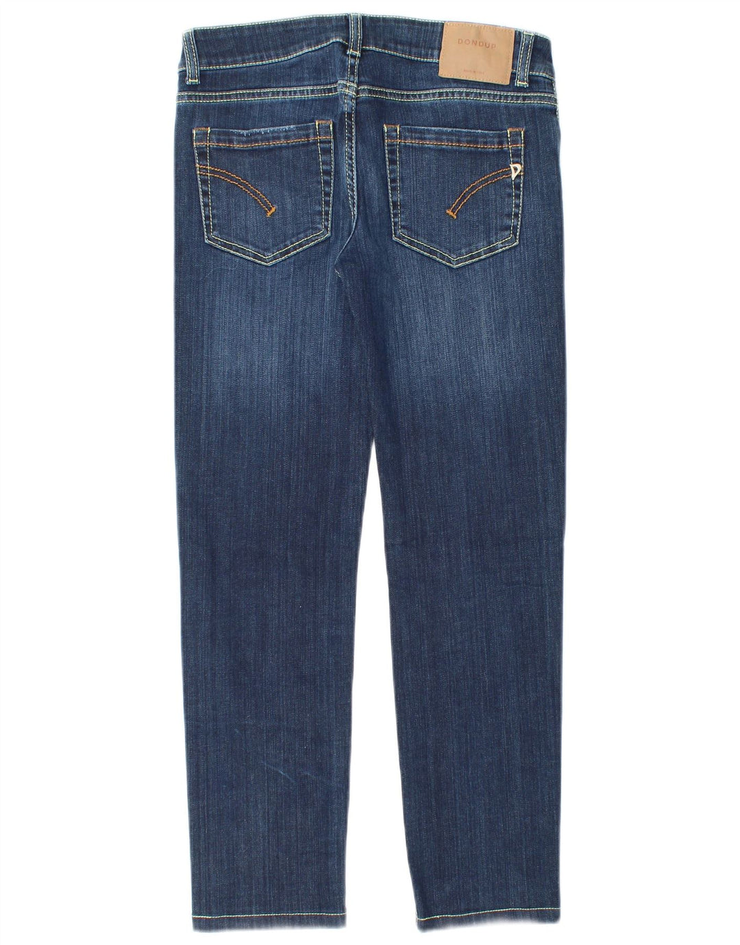 DONDUP Womens Cropped Jeans W28 L25 Blue