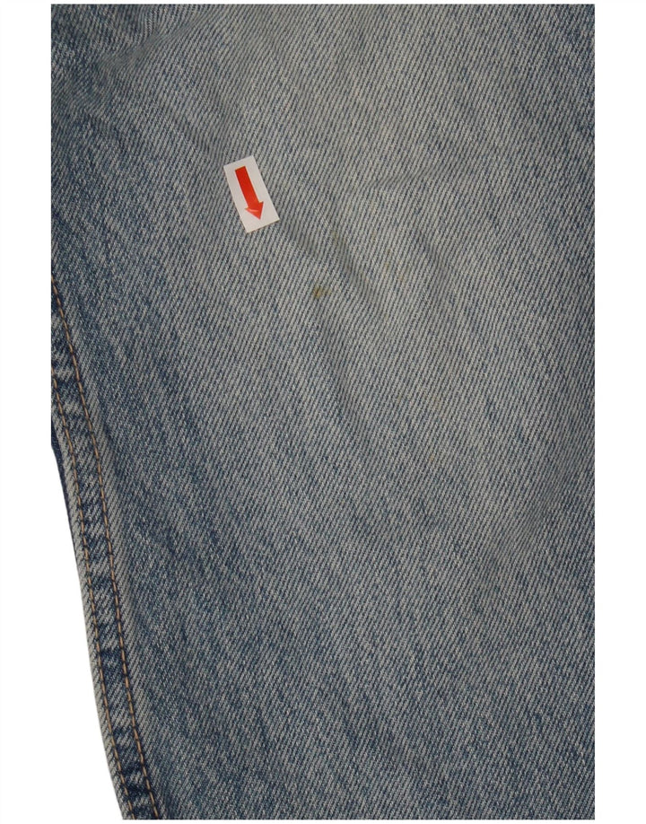 Blugi Drepți Femei ZARA EU 34 2XS L24 L30 Bumbac Albastru