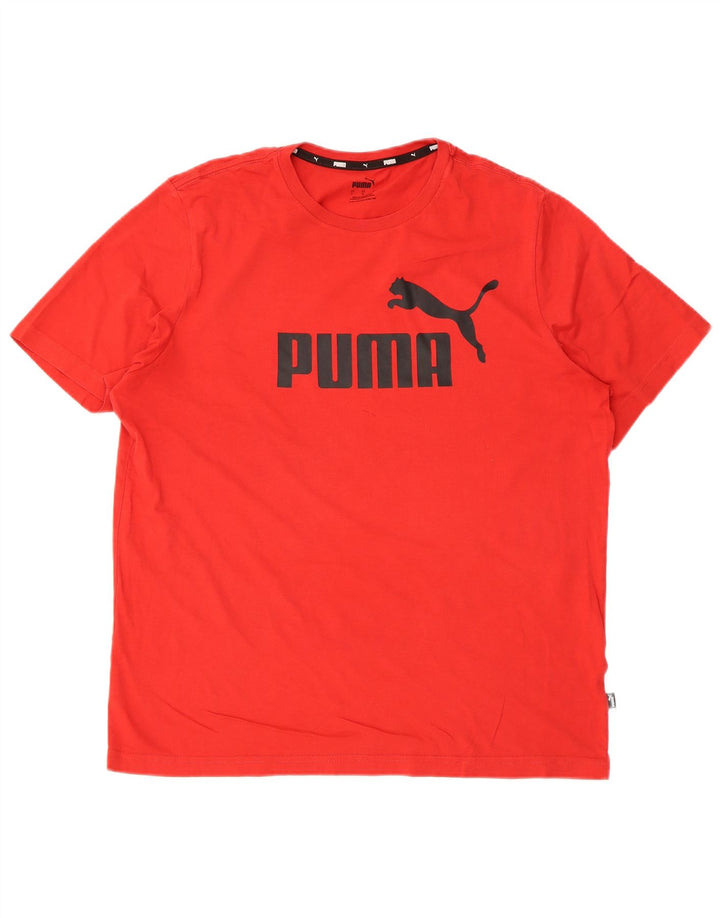 Tricou grafic Puma pentru bărbați Top mare roșu
