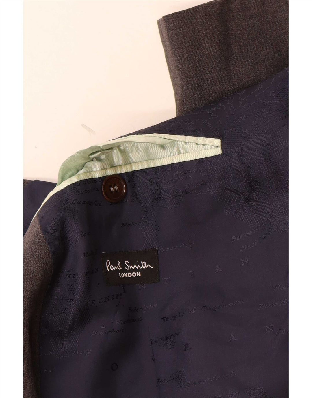 Sacou Paul Smith pentru bărbați, cu 2 nasturi, IT 48, gri mediu