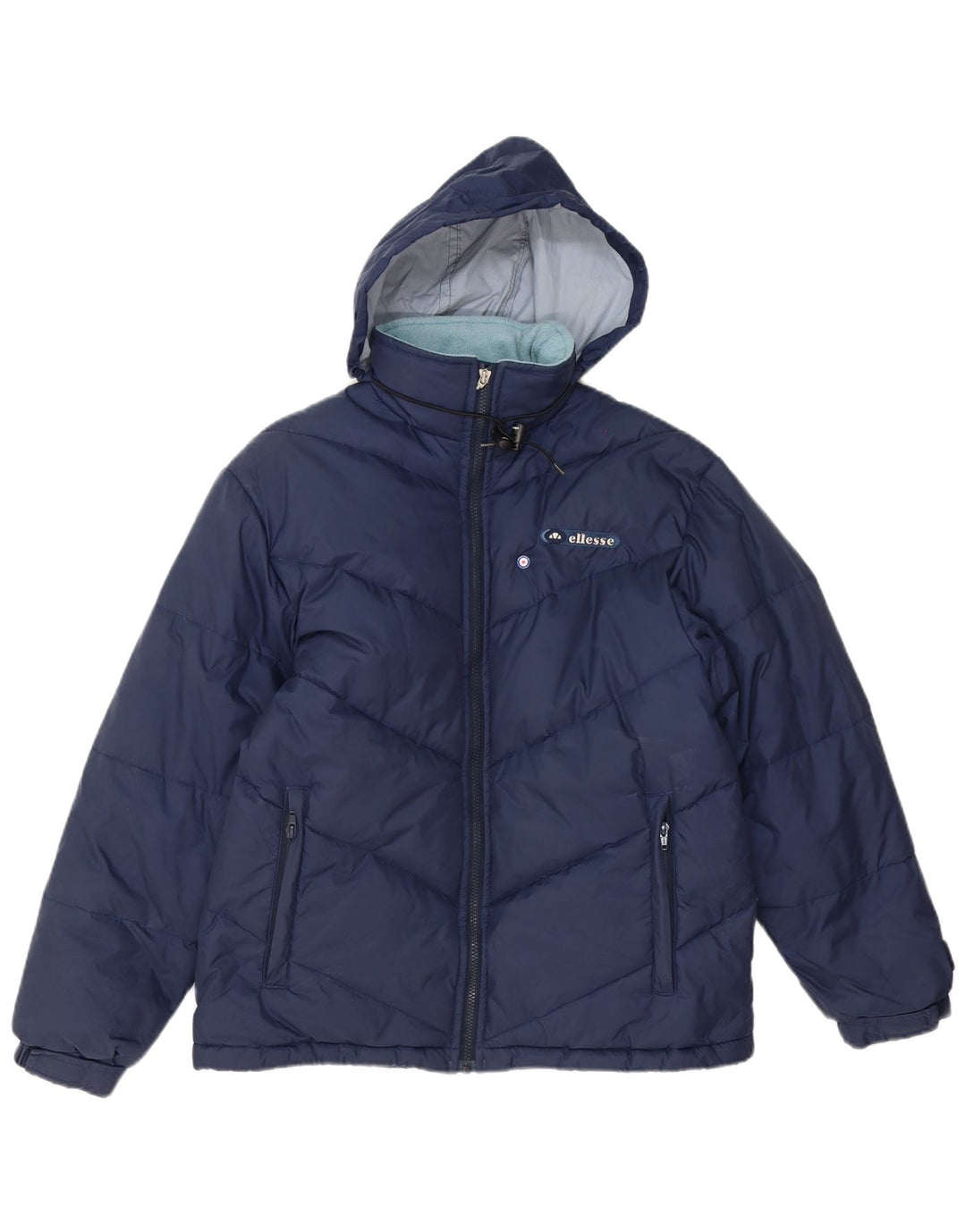 Jachetă căptușită cu glugă pentru femei Ellesse UK 12 Medium bleumarin Poliester