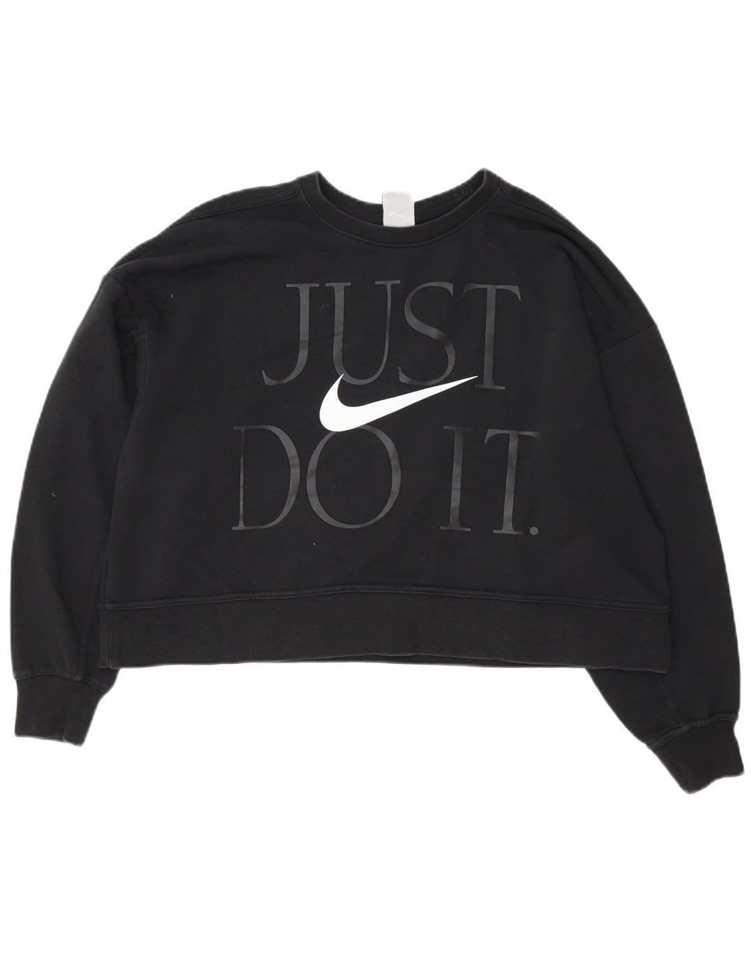 Pulover pentru femei Nike Dri Fit Graphic Oversized Hanorac UK 16 Large Negru