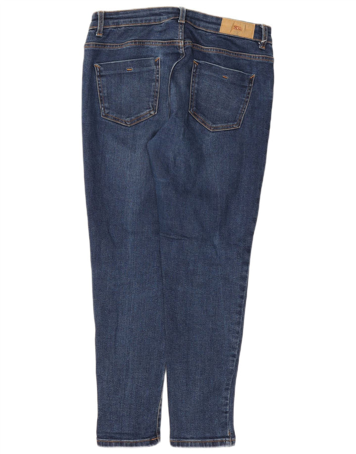 Blugi slim dama Zara EU 40 Medium W30 L27 Albastru
