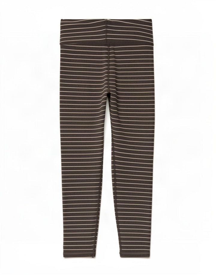 Leggings pentru femei Gap UK 10, gri mic, cu dungi