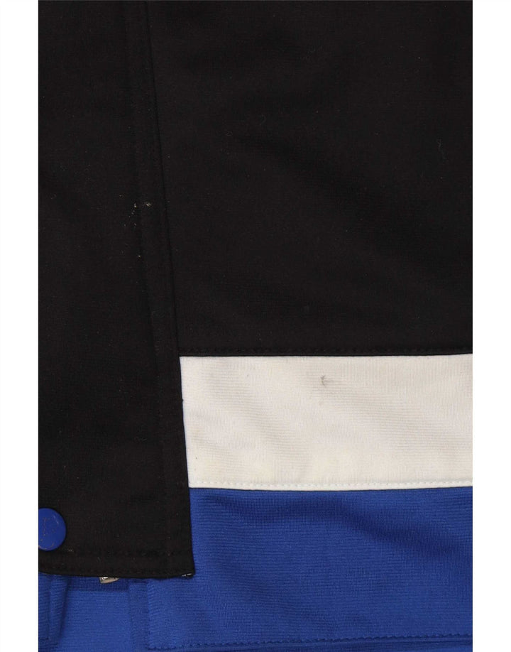 Jachetă de top pentru trening cu grafică pentru bărbați Champion, negru mediu, color block