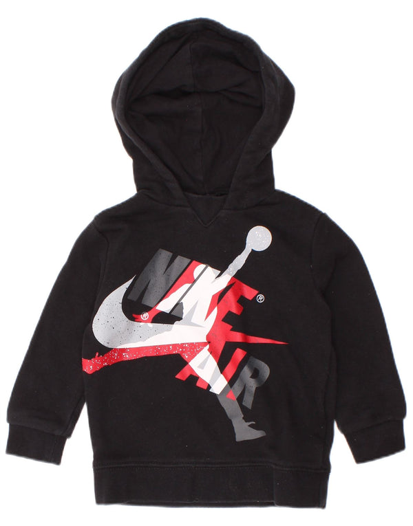 Jordan Baby Boys Pulover cu glugă grafic 12-18 luni, negru