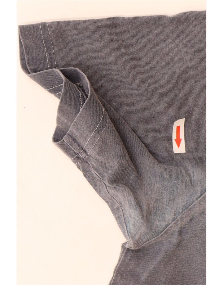 Tricou pentru bărbați Timberland Top din bumbac gri mediu