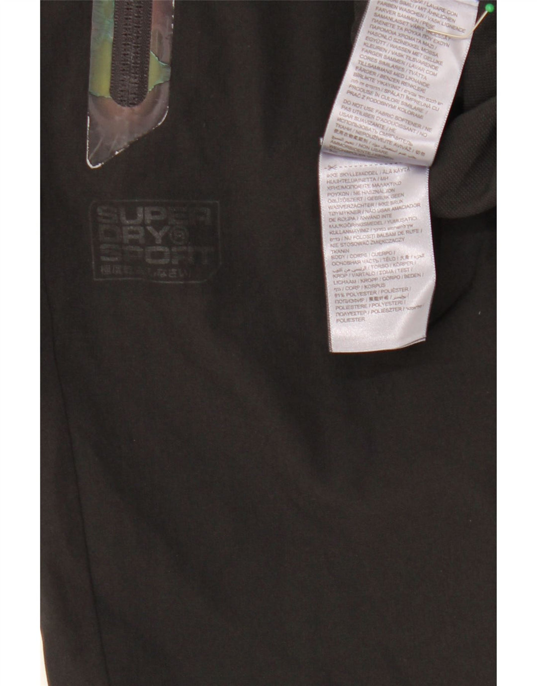 SUPERDRY Pantaloni de trening pentru femei L32 L27 Poliester negru