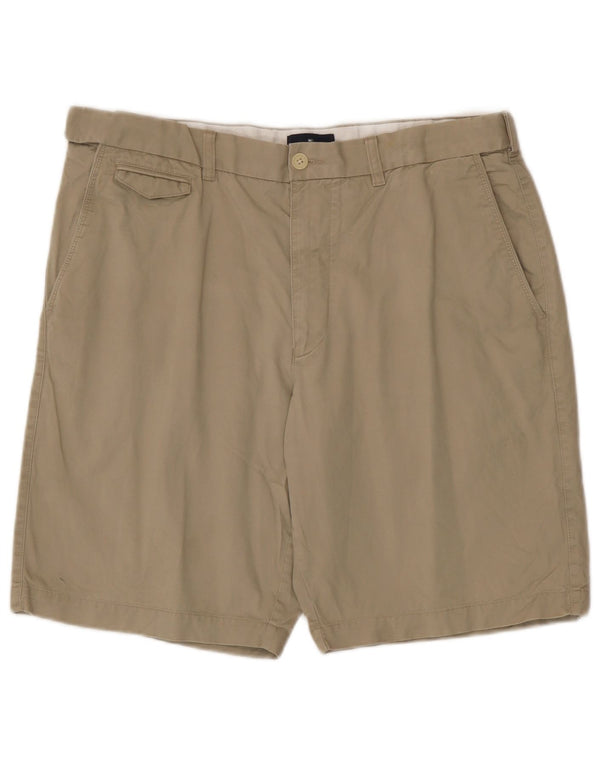 Pantaloni scurți chino pentru bărbați Marks & Spencer W38 XL, bumbac bej