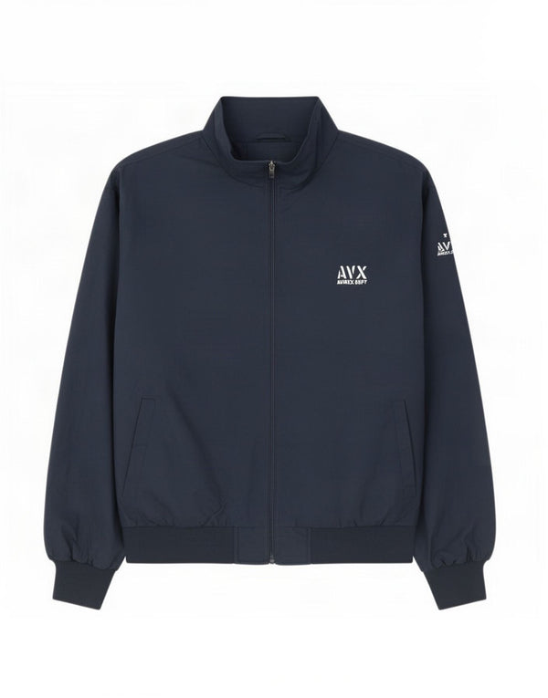 Avirex Bomber Jacket pentru bărbați UK 44 2XL Bleumarin Poliester