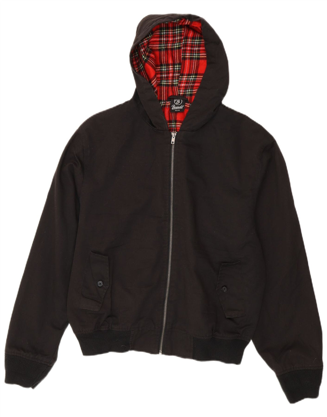 Jachetă bomber cu glugă pentru bărbați BRANDIT UK 38 Poliester mediu negru