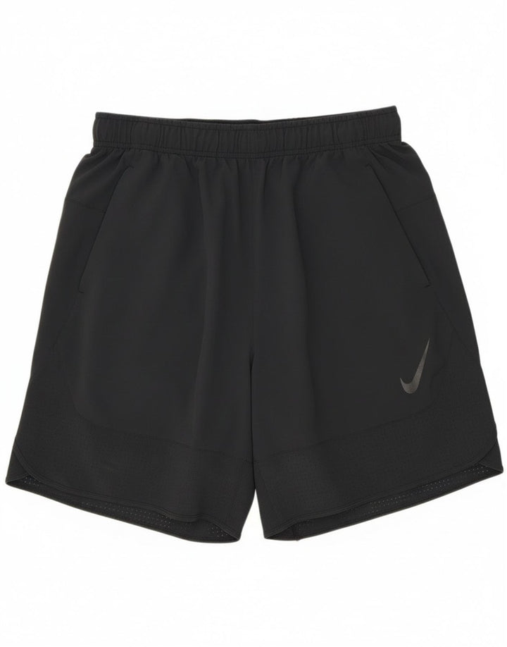 Pantaloni scurți sport Nike Dri Fit pentru bărbați, mari, negru, poliester