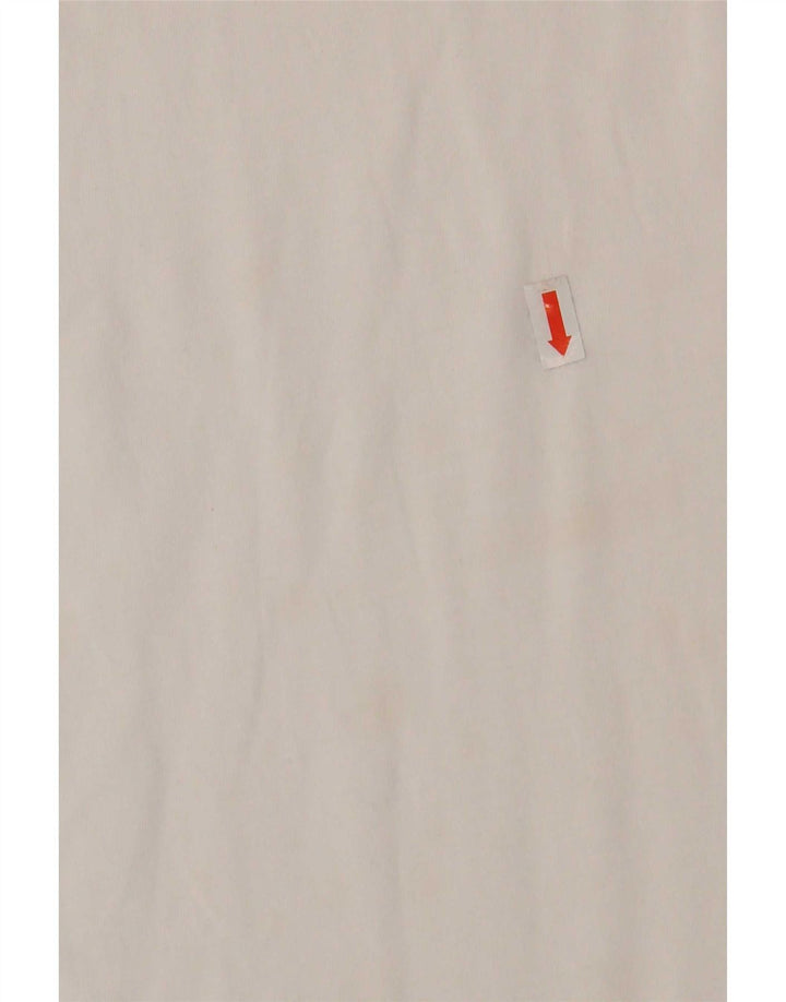Tricou grafic pentru bărbați Diesel Top XL Bumbac alb