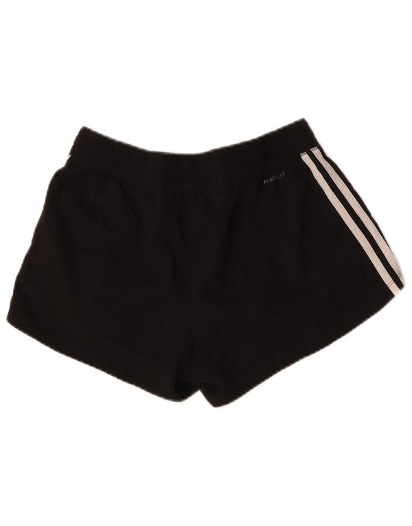 Pantaloni scurți sport Aeroready pentru femei Adidas UK 8/10 Poliester negru mic
