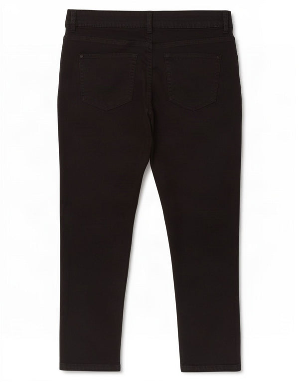 Marks & Spencer Womens Crop Super Skinny Jeans UK 14 Large W32 L20 Black