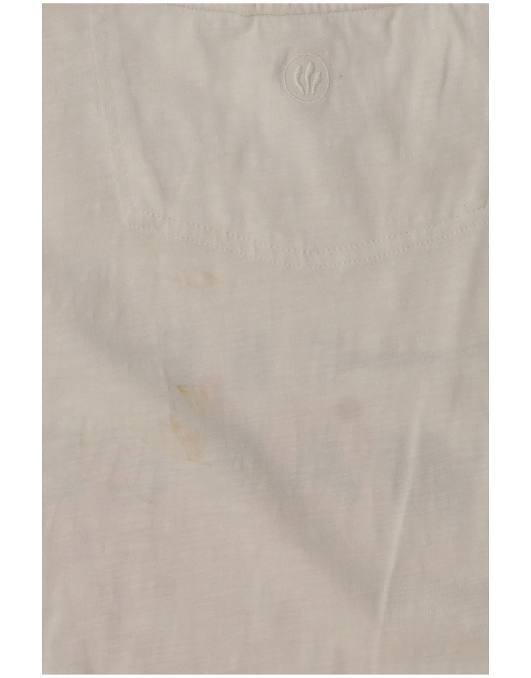 Tricou grafic pentru bărbați Fat Face Top mare din bumbac alb