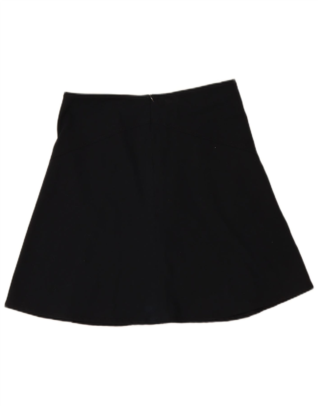 SISLEY Womens A-Line Skirt IT 46 Large W32  Navy Blue Polyester