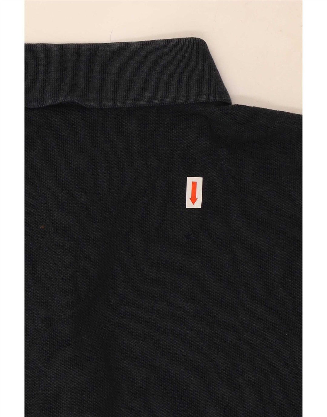 Tricou polo pentru bărbați Gant, bumbac negru mare