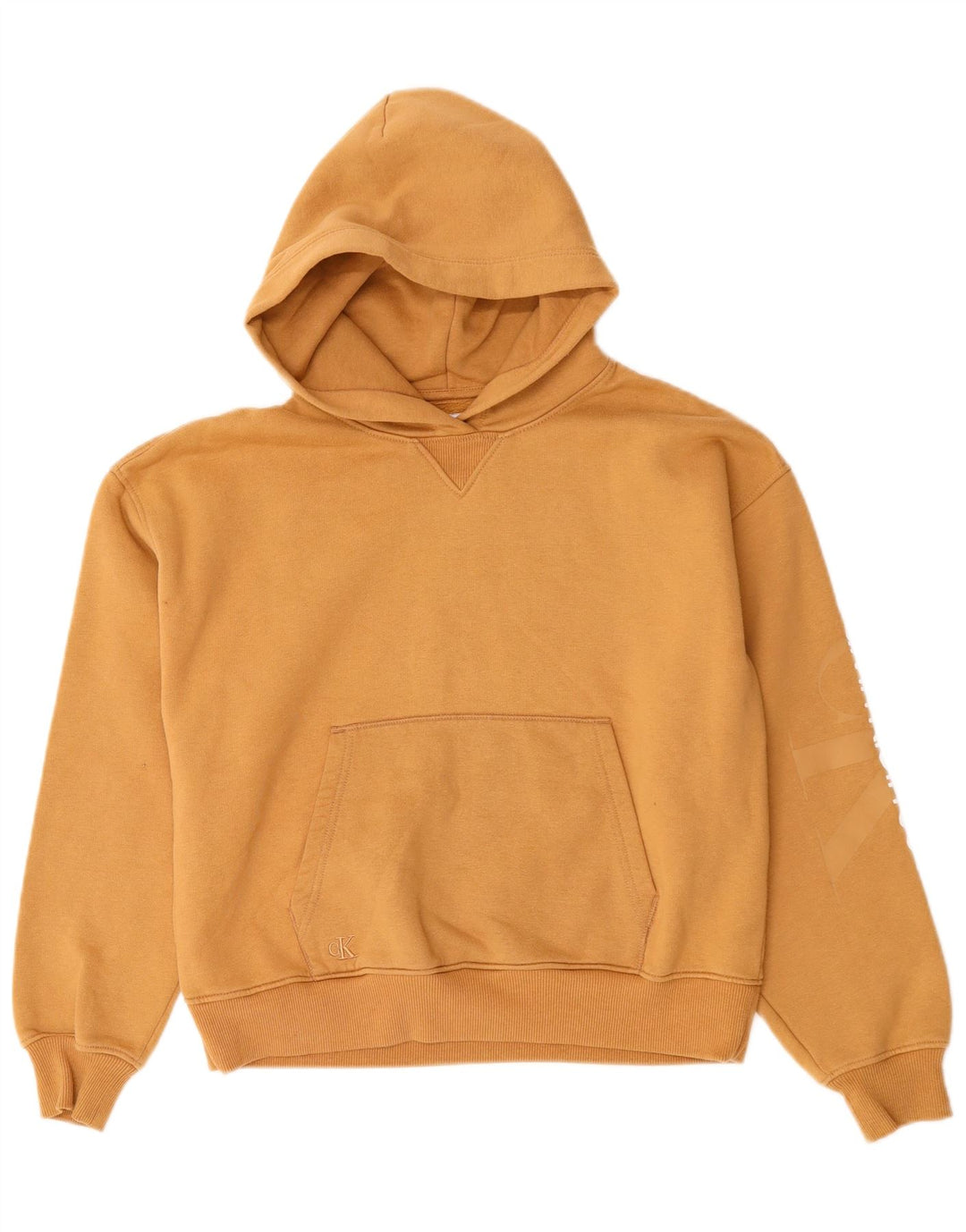 CALVIN KLEIN JEANS Pulover supradimensionat pentru femei UK 10 Mic Bej