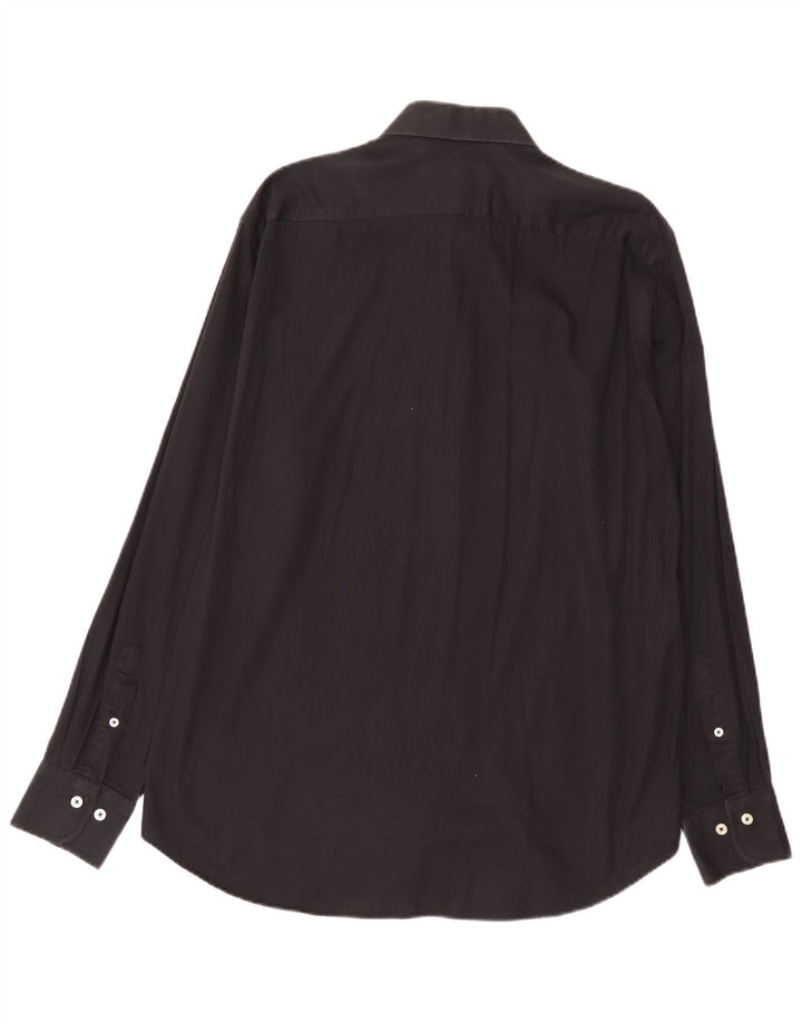 Cămașă pentru bărbați Ferre Mărimea 43 17 XL Bumbac negru