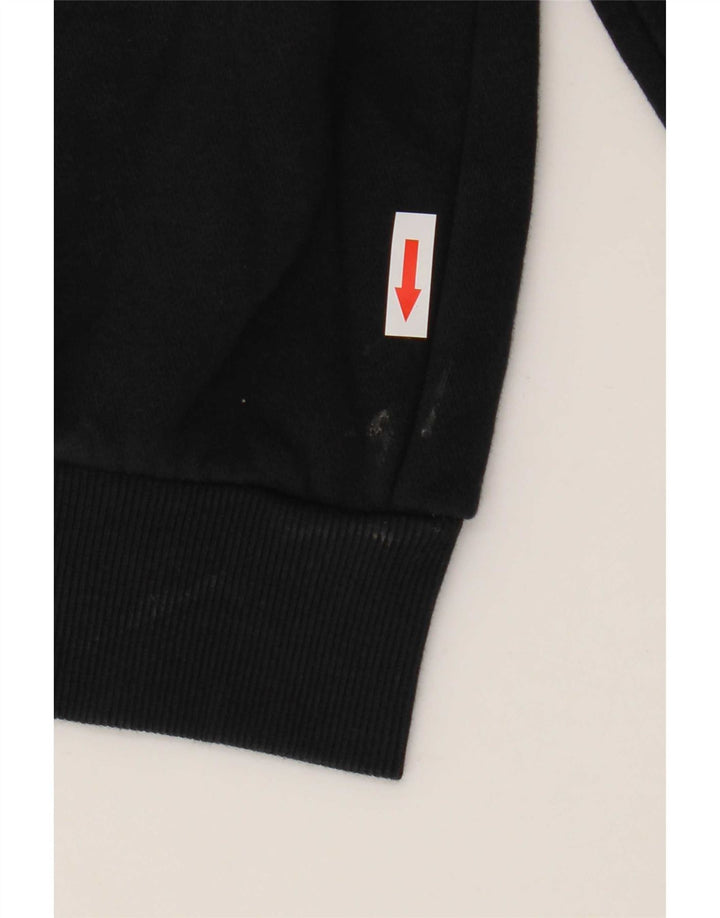 Pulover Converse pentru bărbați, bumbac mare, negru