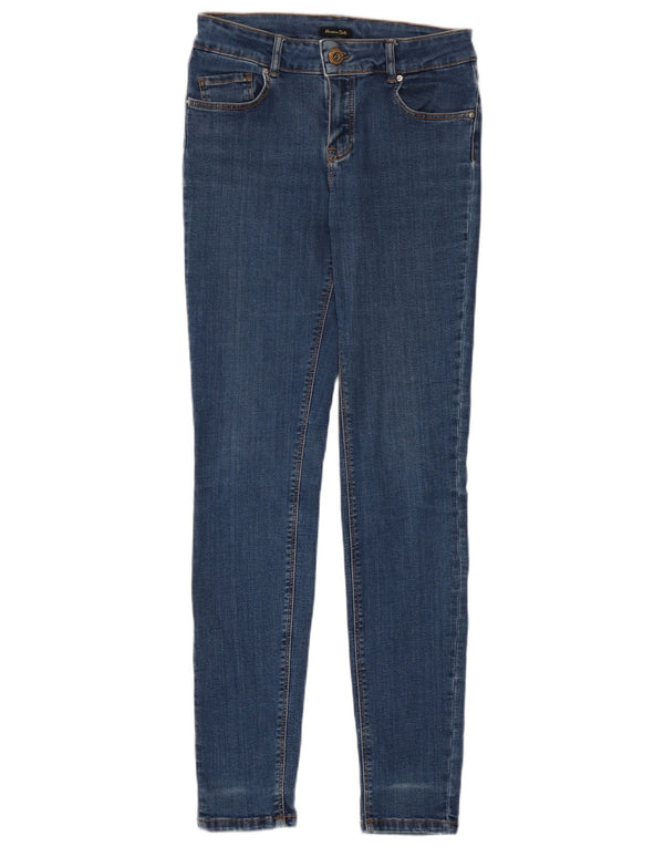 Blugi skinny Massimo Dutti pentru femei EU 38 Mici W28 L29 Albastru