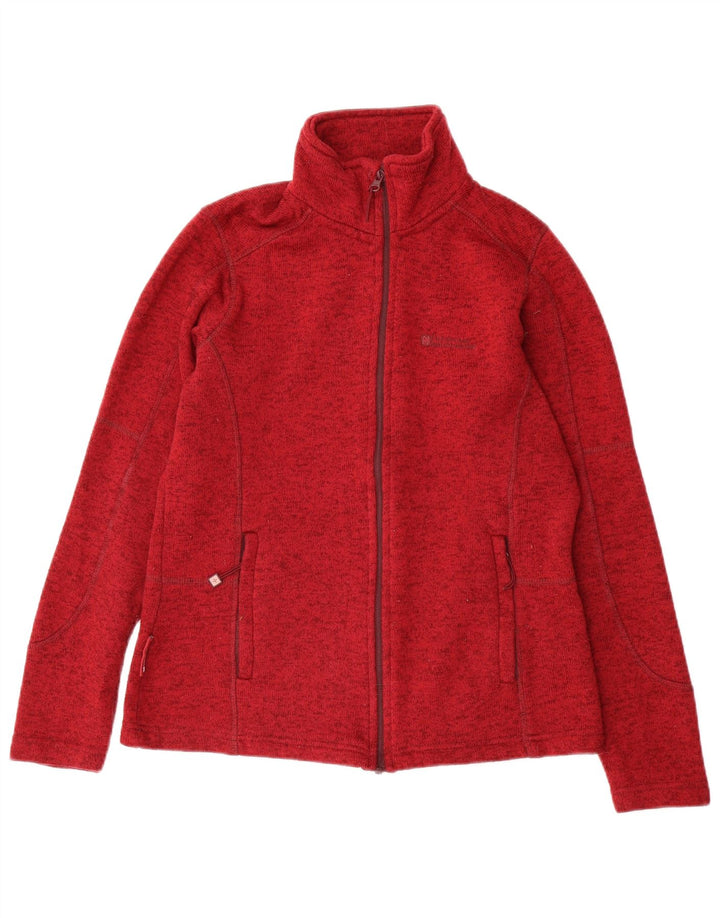 Jachetă de trening pentru femei Mountain Warehouse UK 12 Poliester roșu mediu