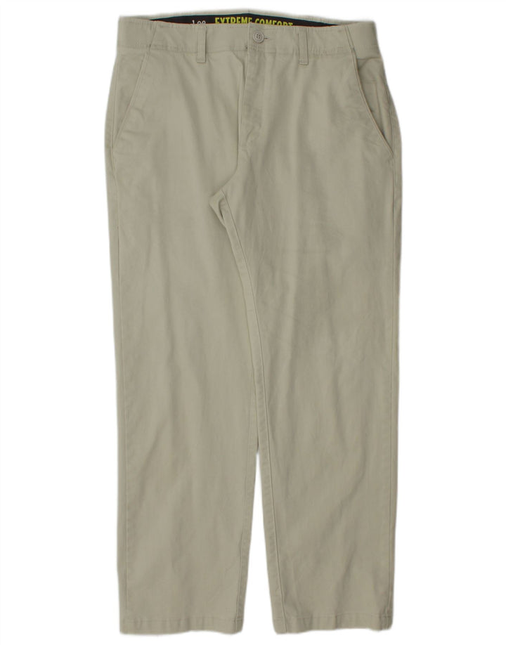 Pantaloni chino drepti LEE pentru bărbați, Extreme Comfort, L33 L30, bumbac verde