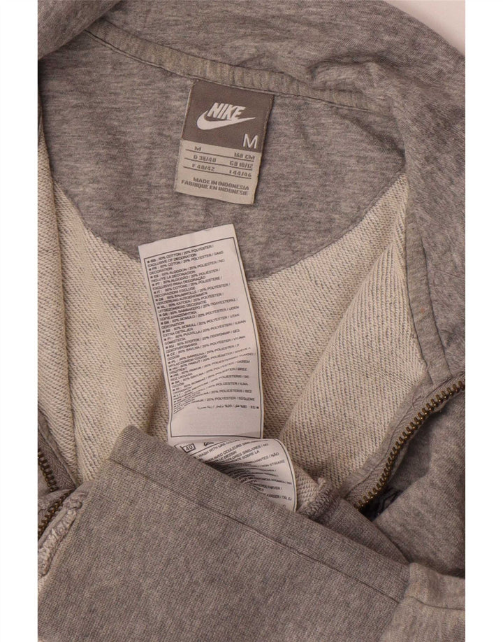 Jachetă de trening Nike pentru femei Marea Britanie 10/12, bumbac cu pete gri mediu