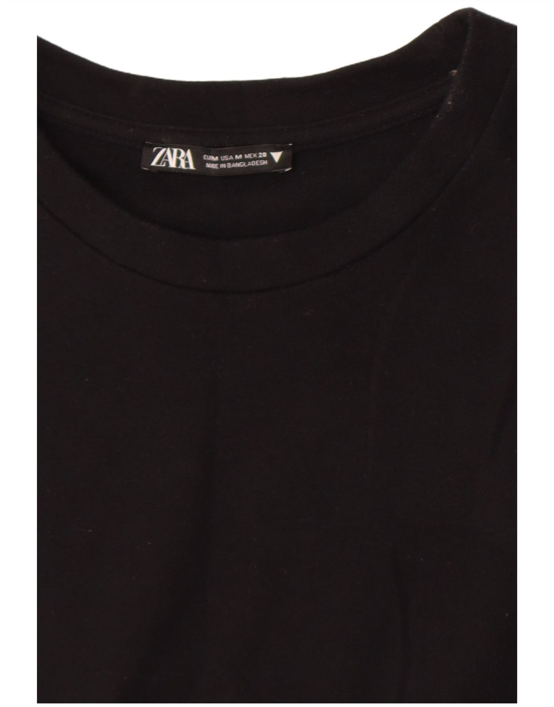 Rochie A-Line pentru femei Zara UK 12 Medium Negru