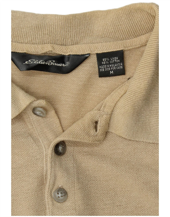 EDDIE BAUER Cămașă Polo pentru bărbați In Bej Mediu