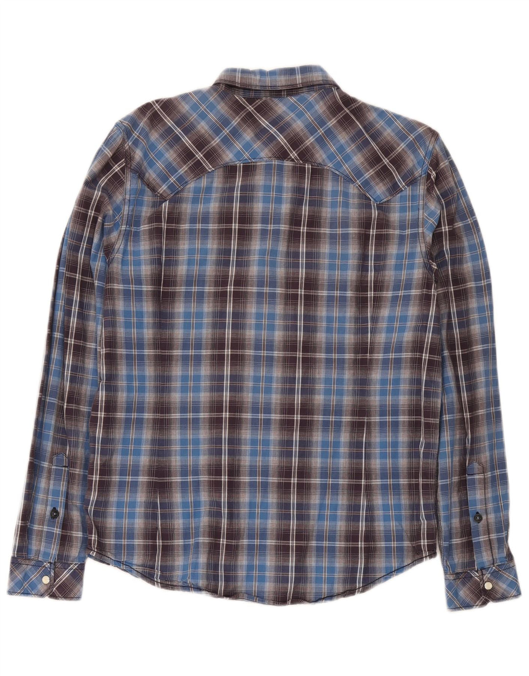 Cămașă Lee pentru bărbați, slim fit, mare, albastru, din bumbac
