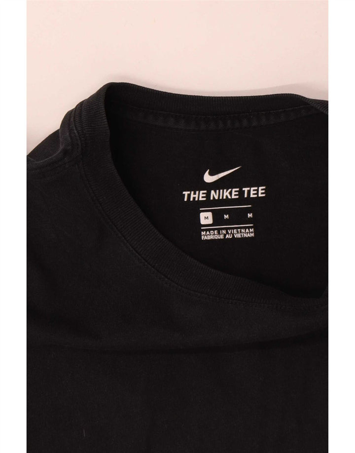Tricou pentru bărbați Nike Top Mediu Negru Bumbac