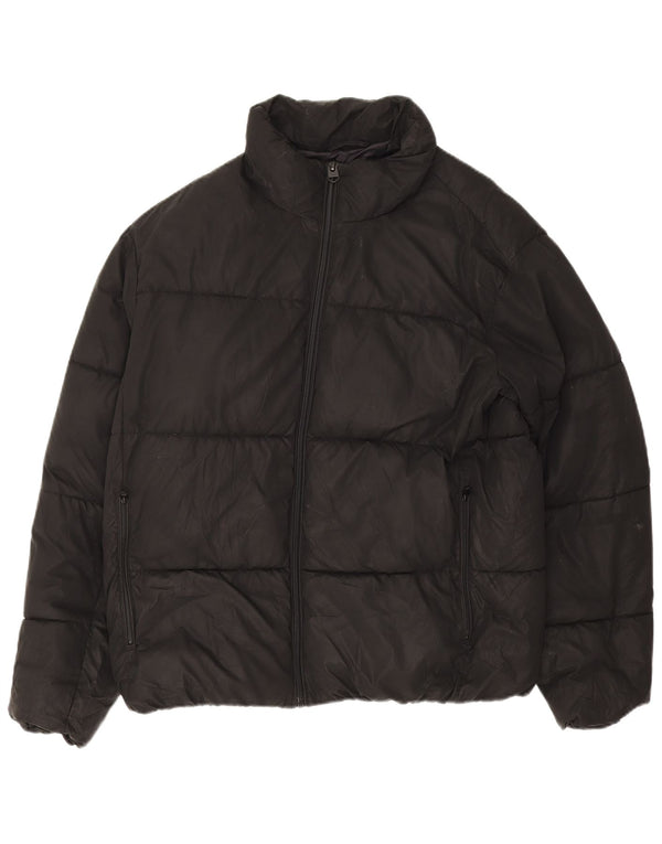 Jachetă căptușită pentru bărbați Zara UK 40 Large Black