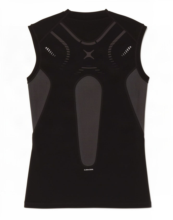 Vestă Climacool pentru bărbați Adidas, mare, negru, poliester color bloc