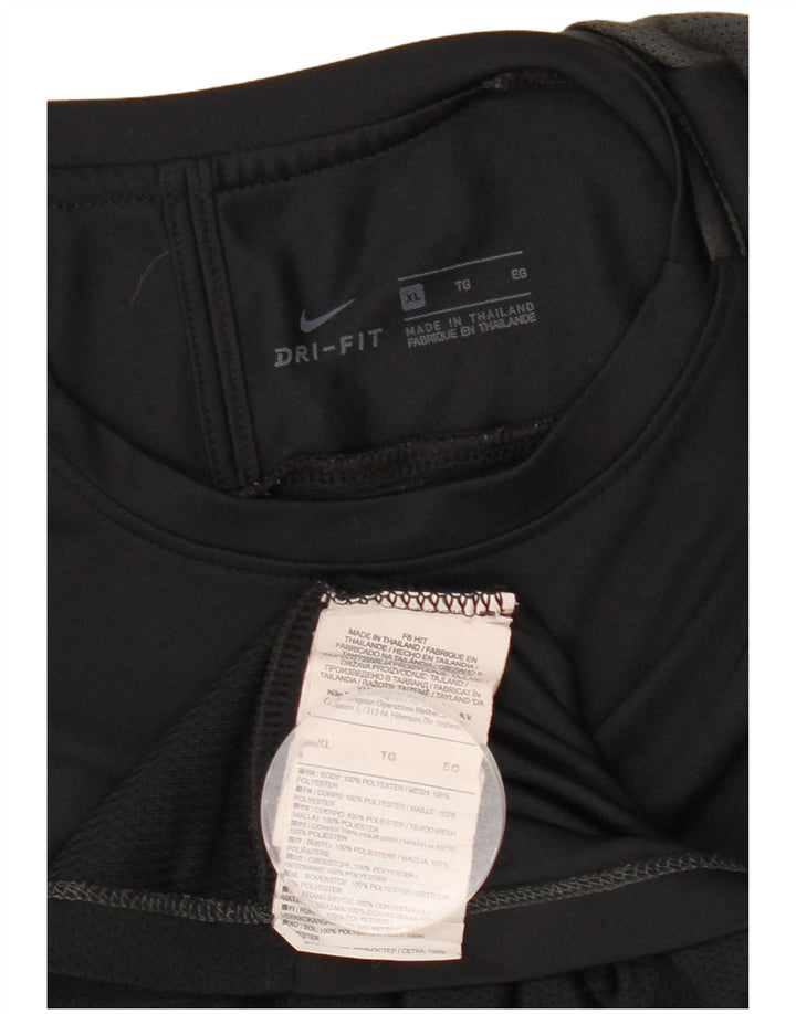 Tricou Nike Dri Fit pentru bărbați Top XL Negru Poliester color bloc