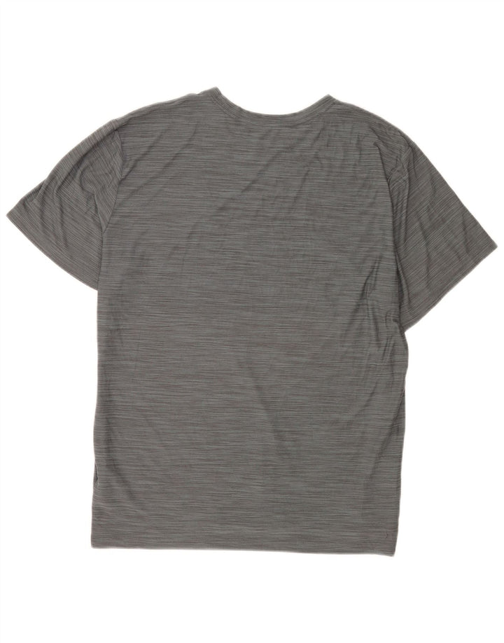 Tricou pentru bărbați Nike Dri Fit Top XL Gri poliester cu pături