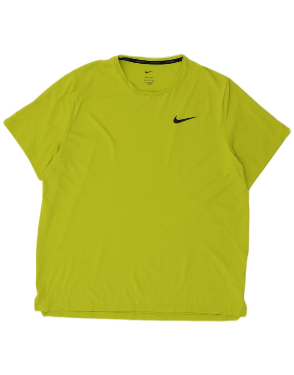 Tricou Nike Dri Fit pentru bărbați Top XL Poliester verde