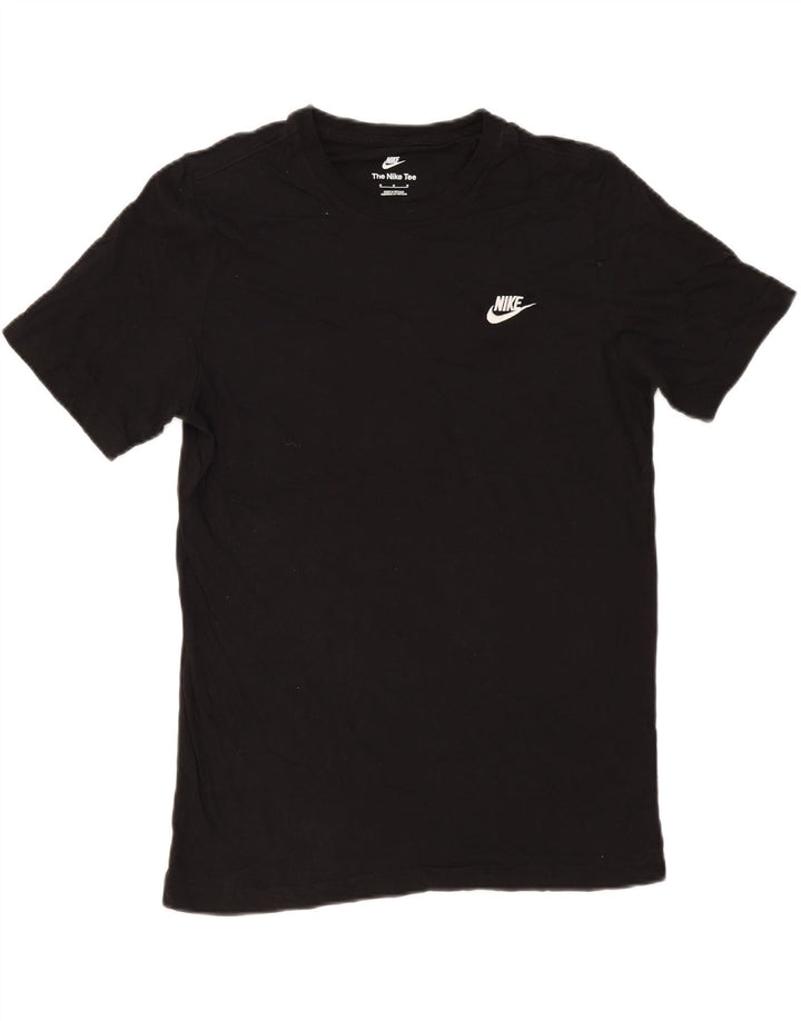 Tricou pentru bărbați Nike Top Mediu Negru Bumbac