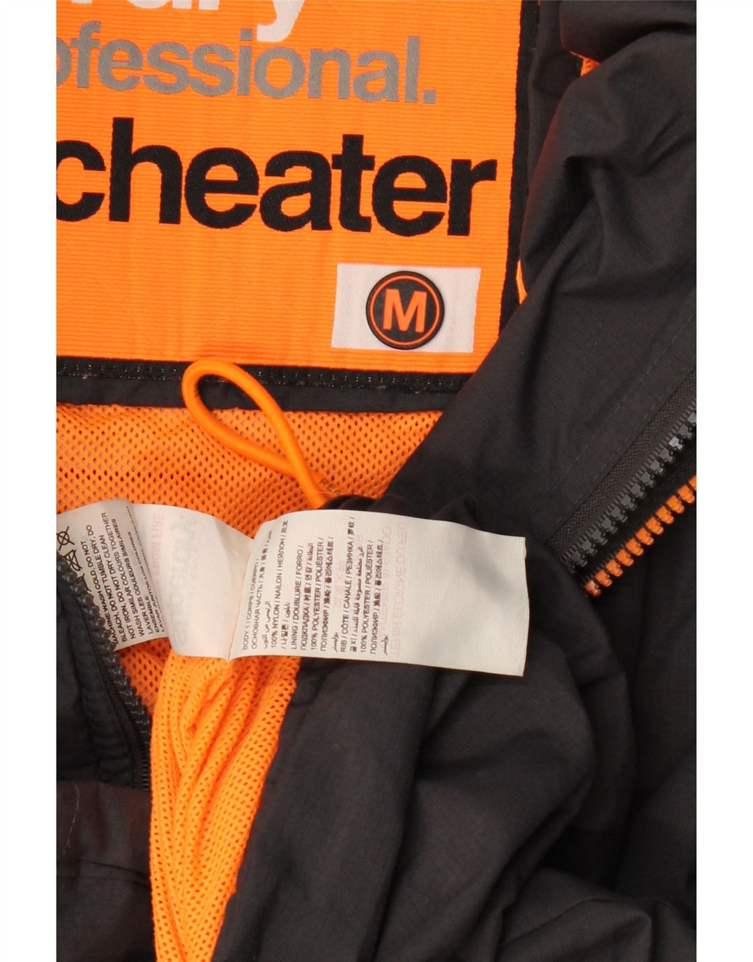 Jachetă Windbreaker Superdry pentru femei, UK 14, poliester mediu negru