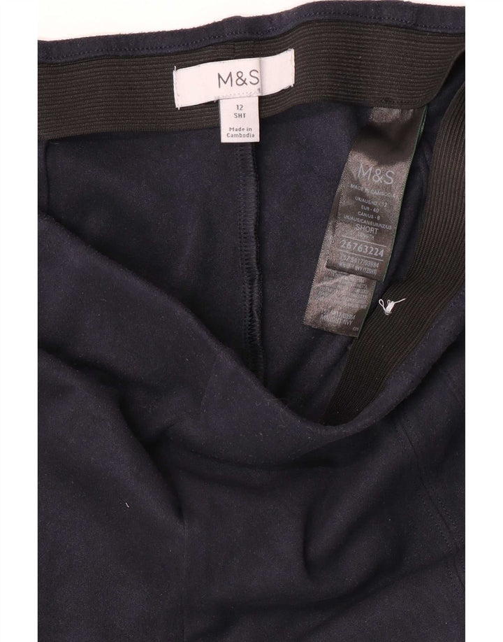 Leggings pentru femei Marks & Spencer UK 12 Poliester mediu bleumarin