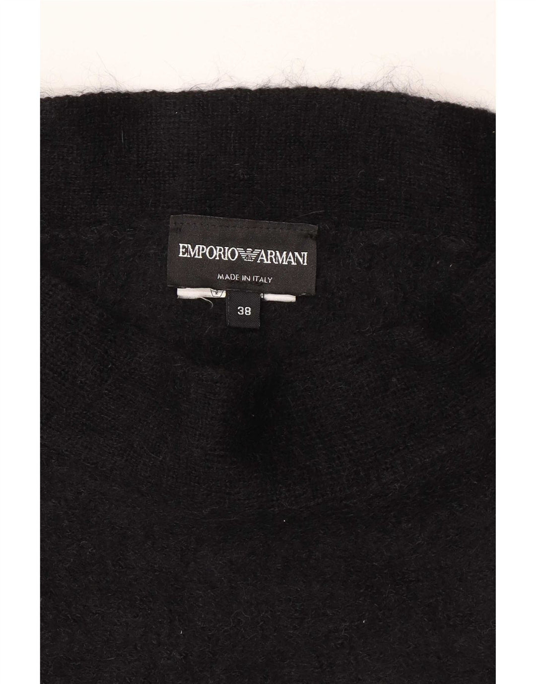 Crop Top pentru femei Emporio Armani EU 38 Medium Negru