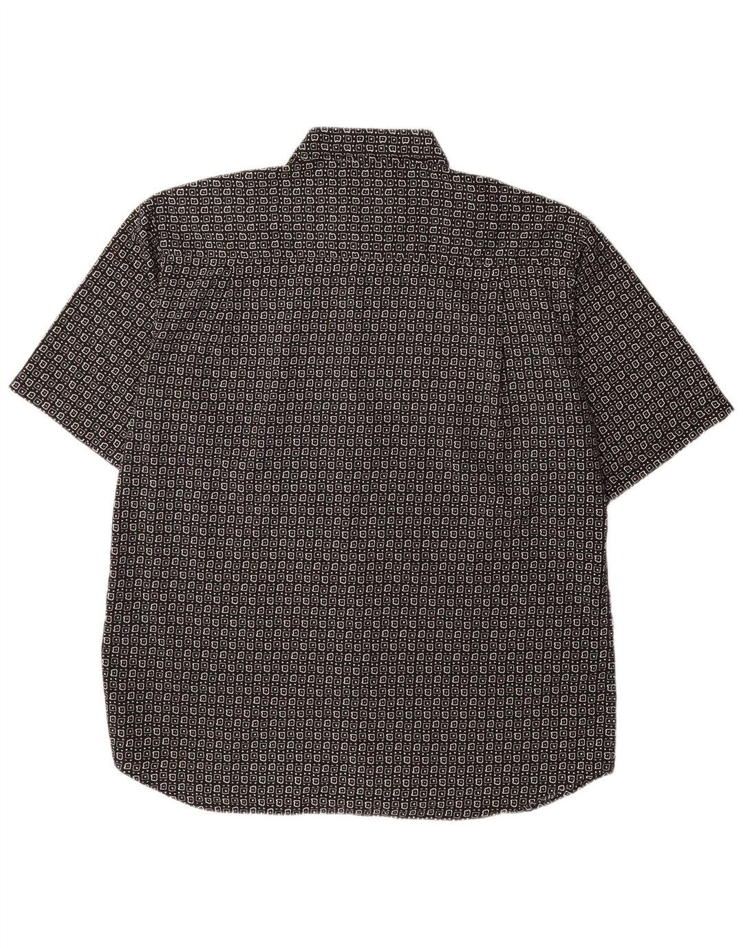 Cămașă cu mânecă scurtă pentru bărbați Canda XL Poliester geometric geometric