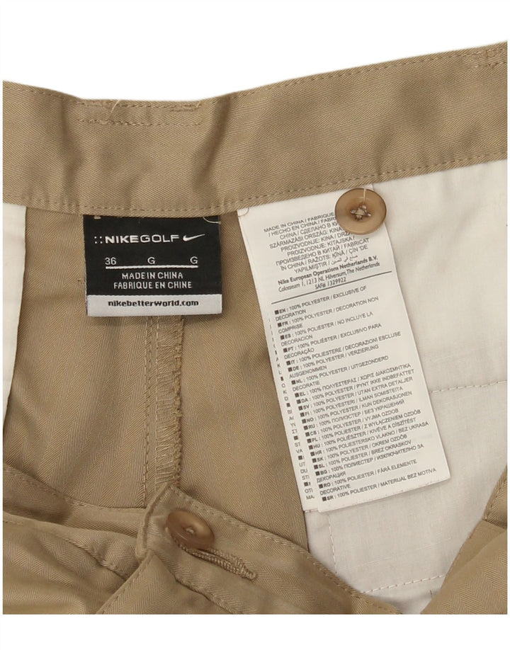 Pantaloni scurți chino pentru bărbați Nike W36 Poliester bej mare