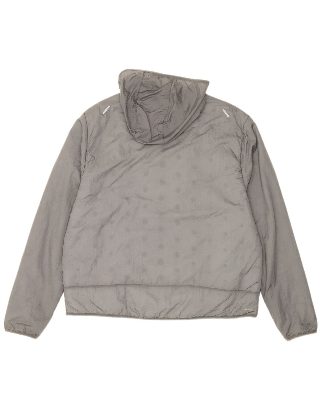 Jachetă căptușită cu glugă Nike pentru bărbați UK 42 XL Nylon gri