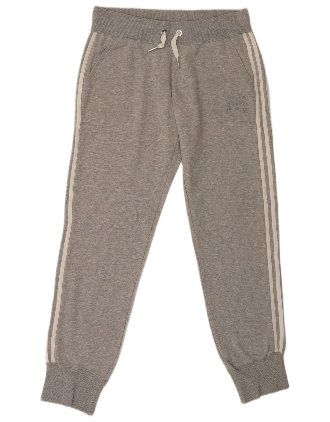 Pantaloni de trening pentru femei ADIDAS Joggeri UK 16 Poliester mare gri