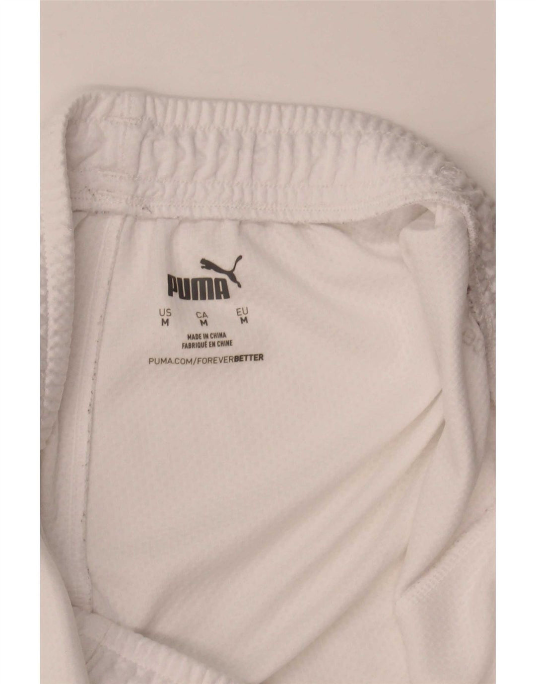 Pantaloni scurți sport Puma pentru bărbați, alb mediu